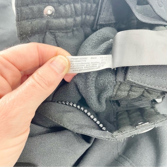 Gerry Unisex Youth Performance Snow Pant with Removable Suspenders Ski Bib Black - Picture 5 of 12